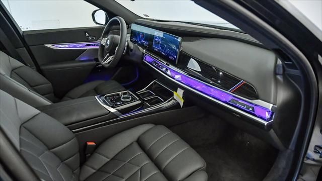 new 2025 BMW 740 car, priced at $105,366