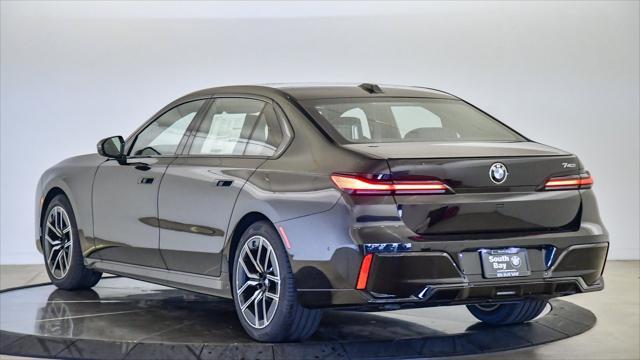 new 2025 BMW 740 car, priced at $105,366