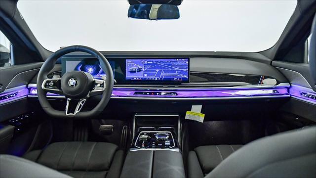 new 2025 BMW 740 car, priced at $105,366