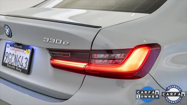 used 2023 BMW 330e car, priced at $38,099