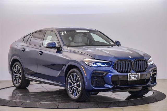 used 2022 BMW X6 car, priced at $59,999