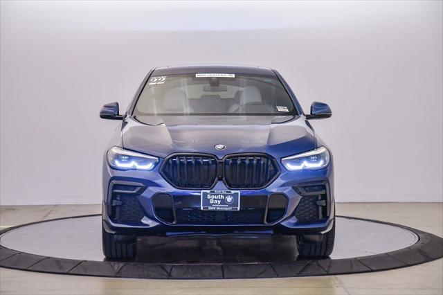 used 2022 BMW X6 car, priced at $59,999