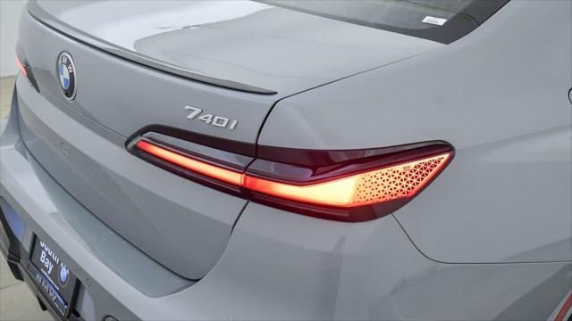 new 2025 BMW 740 car, priced at $97,525
