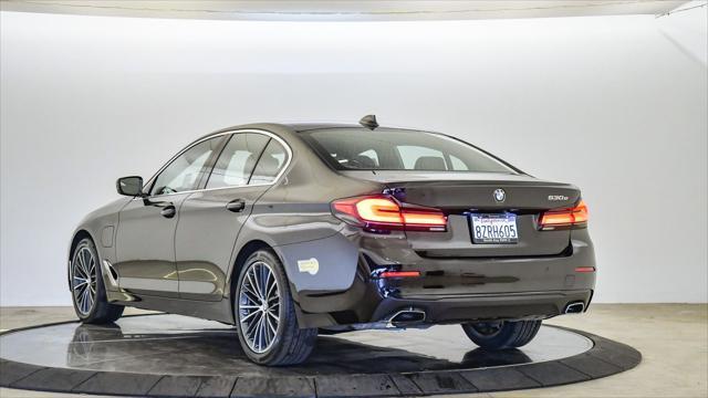 used 2021 BMW 530e car, priced at $33,284