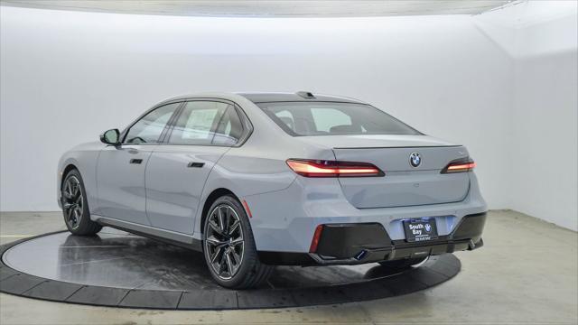 new 2025 BMW 740 car, priced at $97,180