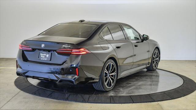 used 2025 BMW 550e car, priced at $61,399
