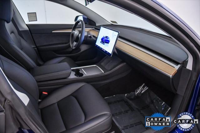 used 2023 Tesla Model 3 car, priced at $23,999