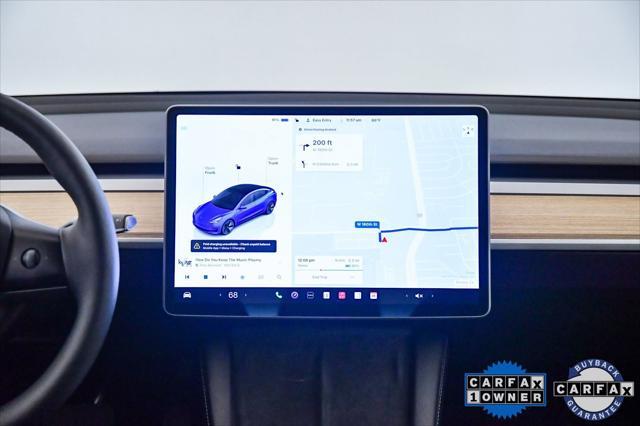 used 2023 Tesla Model 3 car, priced at $23,999