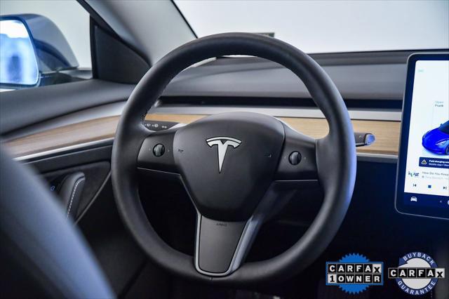 used 2023 Tesla Model 3 car, priced at $23,999