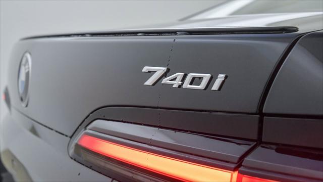 new 2025 BMW 740 car, priced at $101,875
