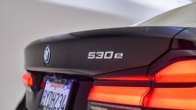 used 2022 BMW 530e car, priced at $35,999