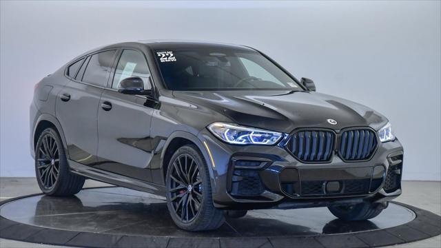used 2022 BMW X6 car, priced at $49,611