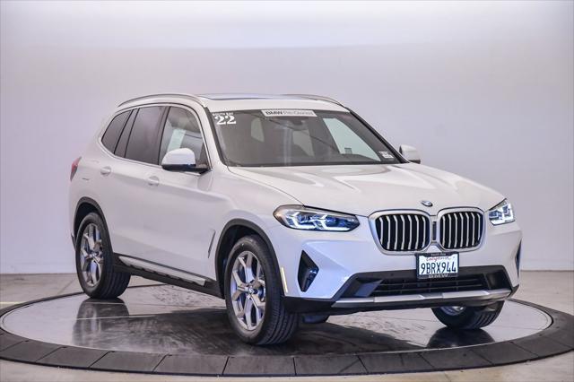 used 2022 BMW X3 car, priced at $34,469