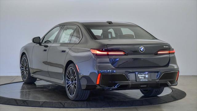 new 2025 BMW 740 car, priced at $93,871