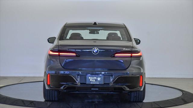 new 2025 BMW 740 car, priced at $93,871