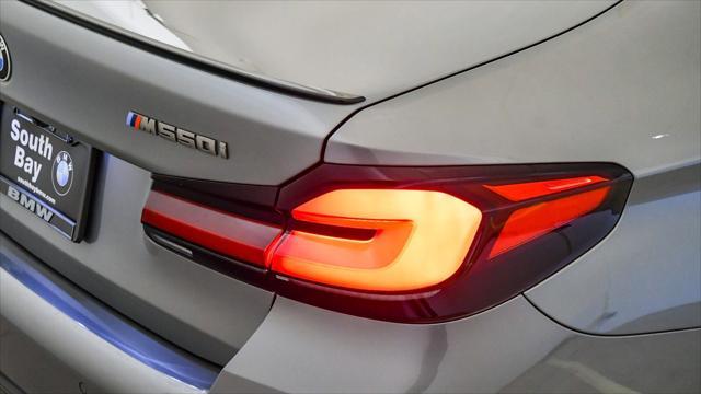used 2023 BMW M550 car, priced at $61,999