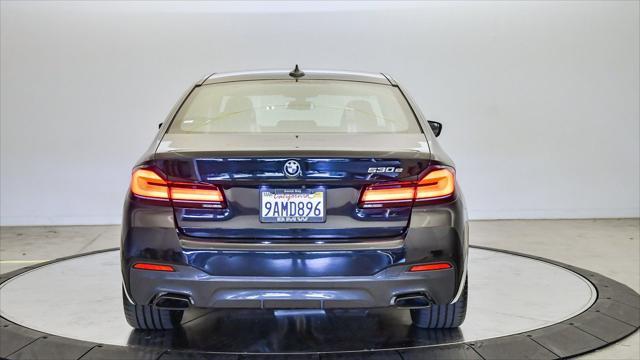 used 2022 BMW 530e car, priced at $37,945