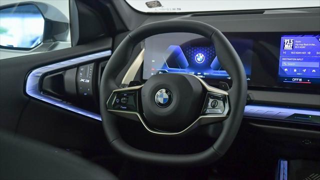 new 2025 BMW X3 car, priced at $55,860