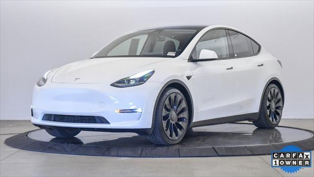 used 2022 Tesla Model Y car, priced at $33,999