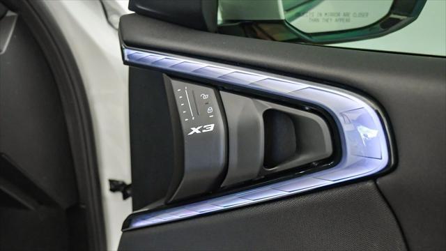 new 2025 BMW X3 car, priced at $56,550