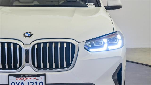 used 2022 BMW X3 car, priced at $34,806