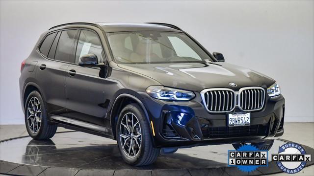 used 2022 BMW X3 car, priced at $37,599