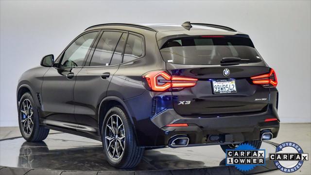 used 2022 BMW X3 car, priced at $37,599