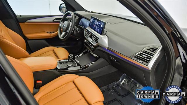 used 2022 BMW X3 car, priced at $37,599