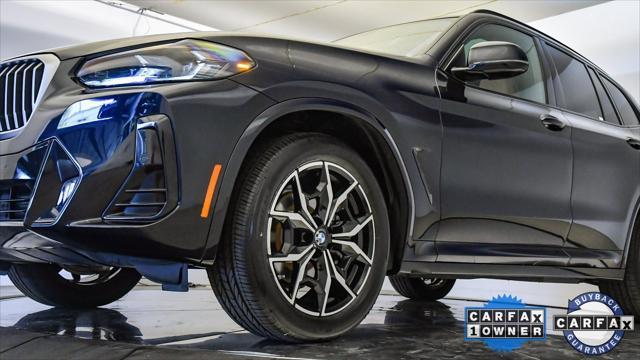 used 2022 BMW X3 car, priced at $37,599