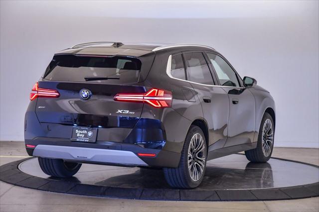 new 2025 BMW X3 car, priced at $50,816