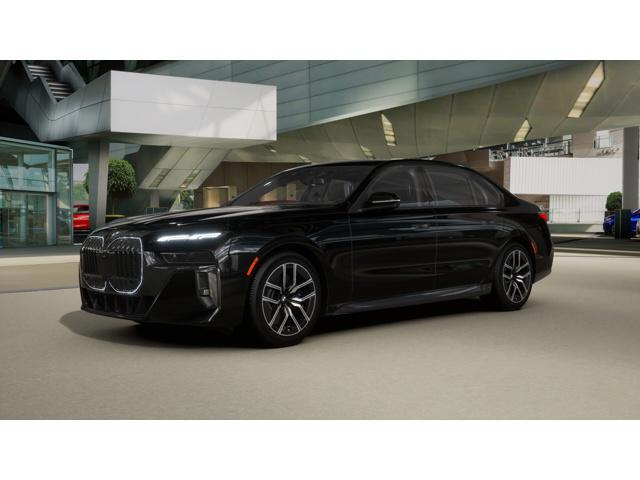 new 2025 BMW 740 car, priced at $111,175