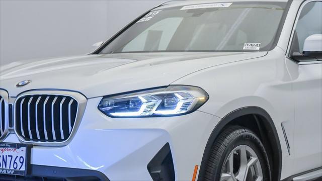 used 2022 BMW X3 car, priced at $33,599