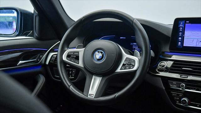 used 2022 BMW 530e car, priced at $39,799