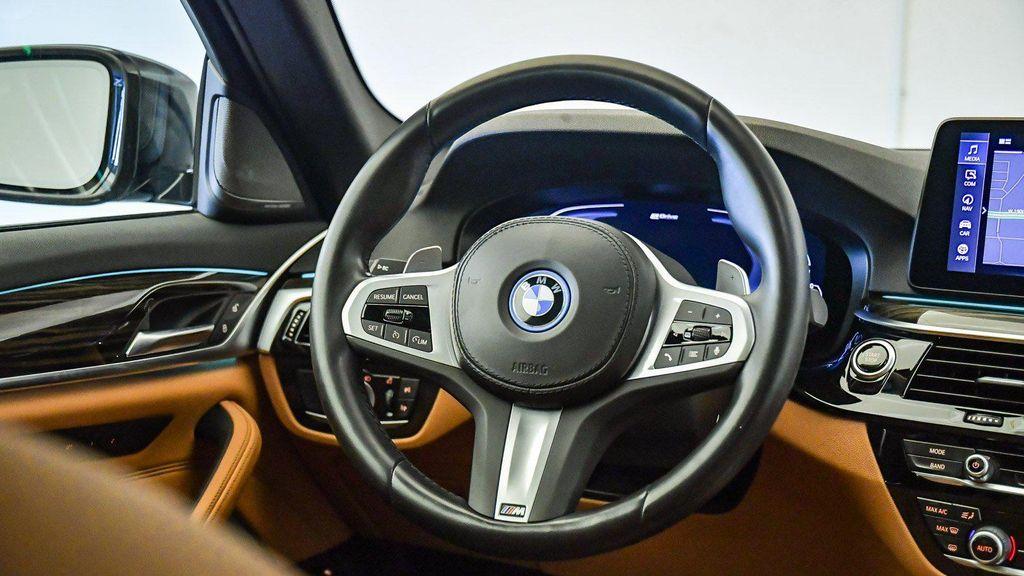 used 2022 BMW 530e car, priced at $34,446