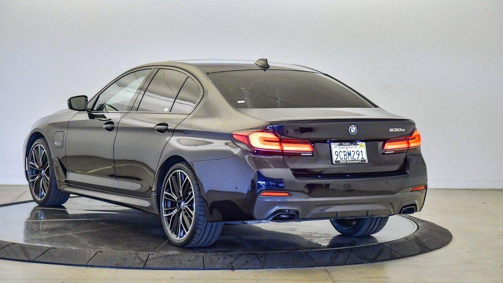 used 2022 BMW 530e car, priced at $34,446
