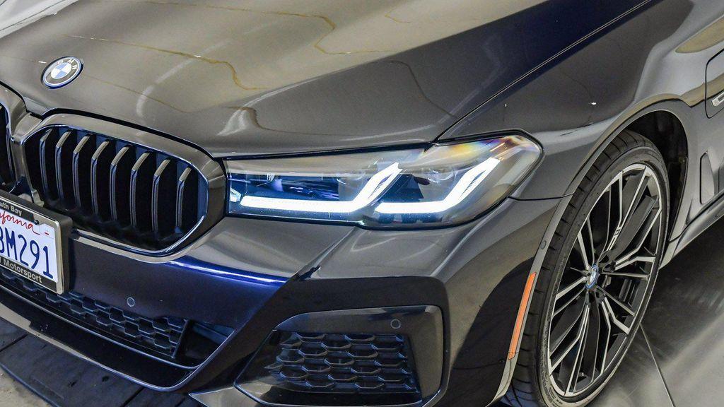 used 2022 BMW 530e car, priced at $34,446