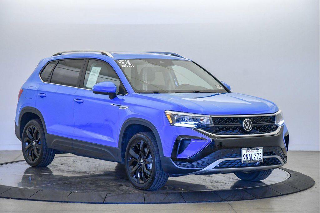 used 2024 Volkswagen Taos car, priced at $22,125