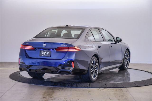 new 2026 BMW 550e car, priced at $75,225