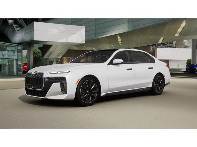 new 2025 BMW 740 car, priced at $92,399