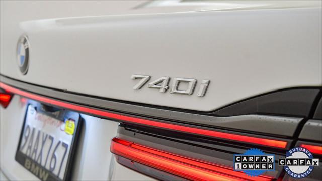 used 2022 BMW 740 car, priced at $49,516