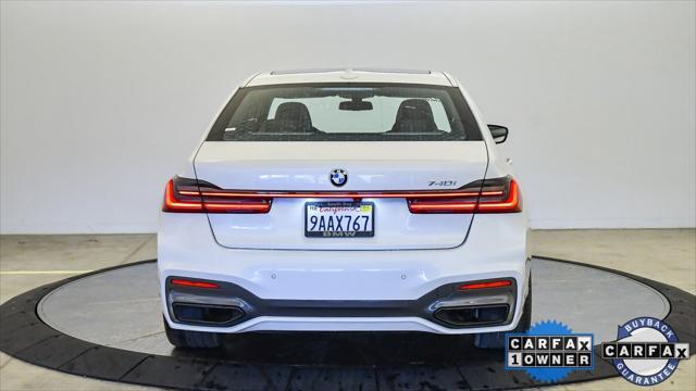 used 2022 BMW 740 car, priced at $49,516