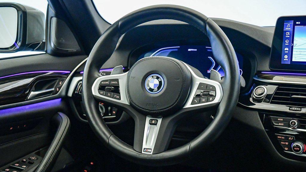 used 2022 BMW 530e car, priced at $36,199