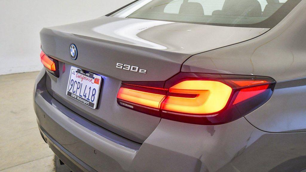 used 2022 BMW 530e car, priced at $36,199