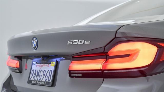 used 2022 BMW 530e car, priced at $37,999