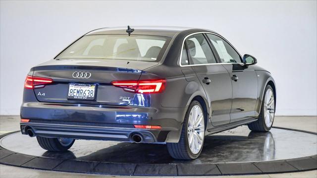used 2018 Audi A4 car, priced at $14,999