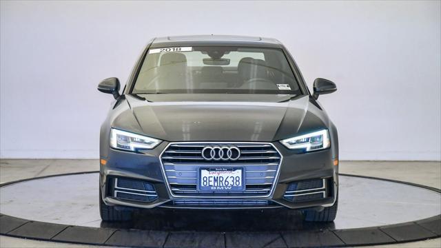 used 2018 Audi A4 car, priced at $14,999