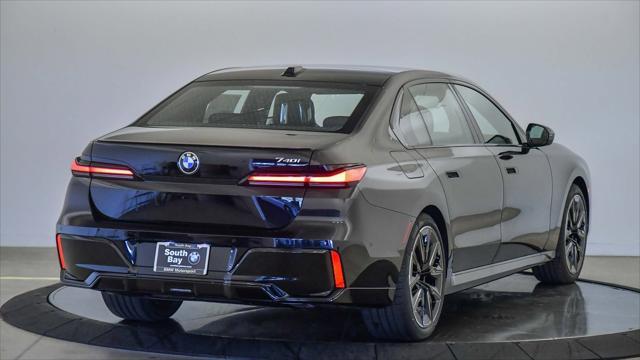new 2025 BMW 740 car, priced at $92,019