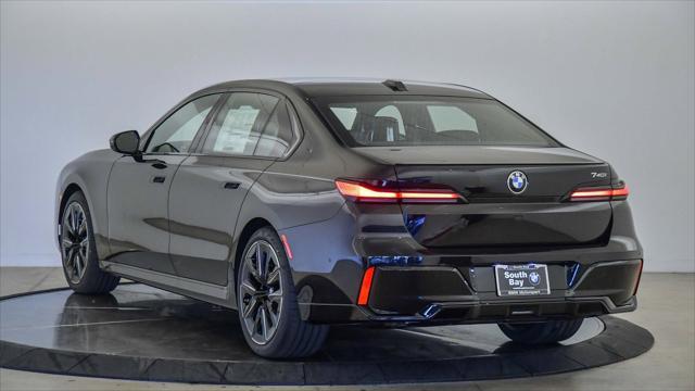 new 2025 BMW 740 car, priced at $92,019