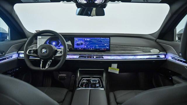 new 2025 BMW 740 car, priced at $92,019