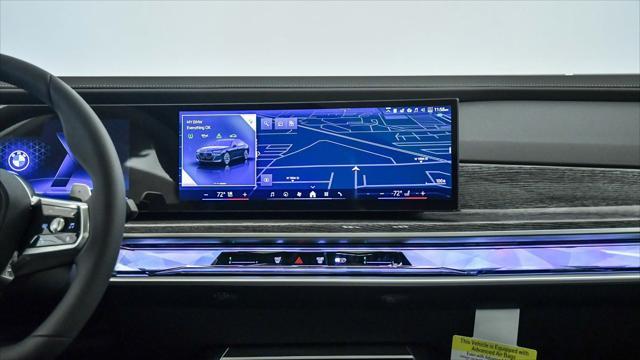 new 2025 BMW 740 car, priced at $92,019